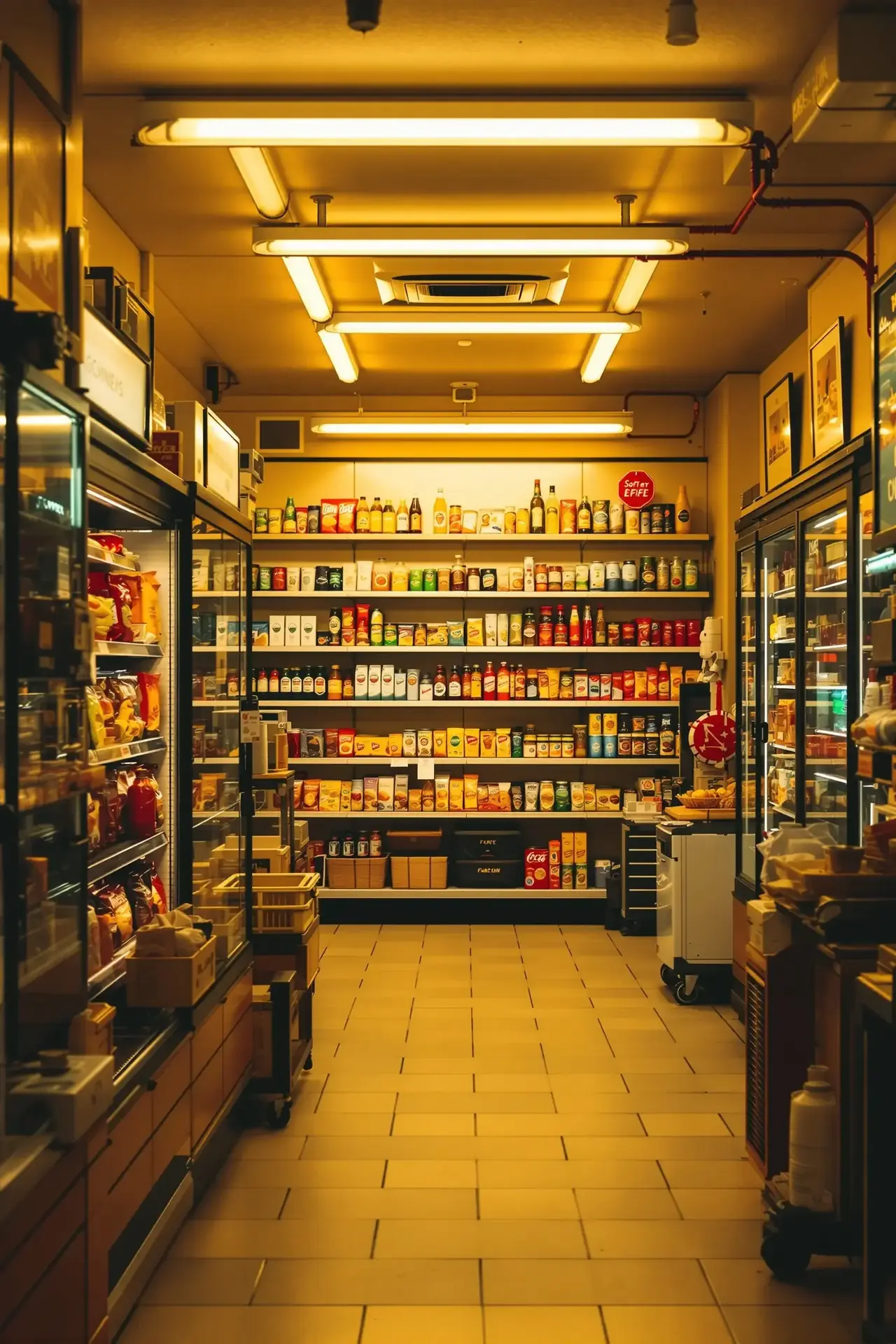 深夜便利店 电影海报